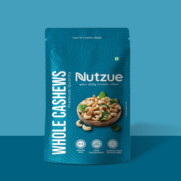 Delicious and Creamy Whole Cashews - Ideal for Everyday Snacking